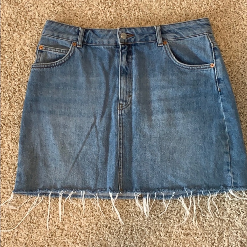 TopShop Jean Skirt